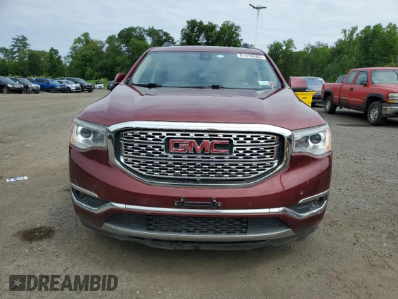 2017 GMC Acadia Denali with VIN 1GKKNXLS2HZ191898, listed as a Copart auction lot 61416285 with 160,616 mi miles and Clean title. Bid and sale history available at DreamBid. Image 5.