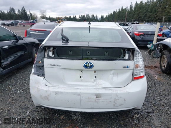 2010 Toyota Prius II with VIN JTDKN3DU3A0035576, listed as a IAAI auction lot 41788261 with 255,705 mi miles. Bid and sale history available at carsss.com. Image 16.