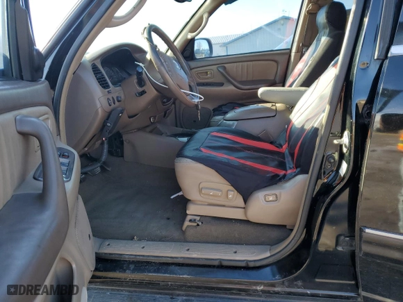 2004 Toyota Sequoia Limited with VIN 5TDZT38A74S236628, listed as a Copart auction lot 89328055 with 160,995 mi miles and Salvage Title. Bid and sale history available at carsss.com. Image 7.