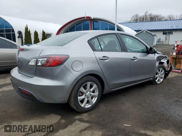 2011 Mazda 3 i Touring with VIN JM1BL1VGXB1356089, listed as a Copart auction lot 50006755 with 91,553 mi miles and Salvage Title. Bid and sale history available at carsss.com. Image 3.