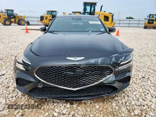 2023 Genesis G70 2.0T with VIN KMTG34TA8PU120473, listed as a Copart auction lot 60895045 with 38,393 mi miles and Salvage title. Bid and sale history available at DreamBid. Image 5.