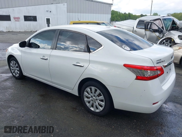 2015 Nissan Sentra SV with VIN 3N1AB7AP5FY280650, listed as a IAAI auction lot 41967805 with 154,175 mi miles and . Bid and sale history available at DreamBid. Image 3.