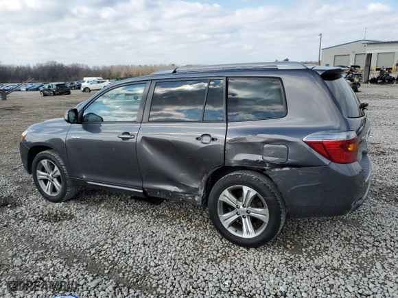 2009 Toyota Highlander Sport with VIN JTEDS43A692076844, listed as a Copart auction lot 45097635 with 174,078 mi miles and Salvage Title. Bid and sale history available at carsss.com. Image 2.