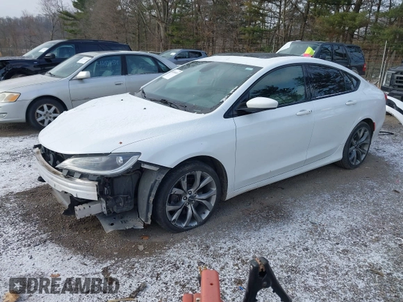2016 Chrysler 200 S with VIN 1C3CCCBG7GN151807, listed as a IAAI auction lot 40998019 with 90,455 mi miles. Bid and sale history available at carsss.com. Image 20.