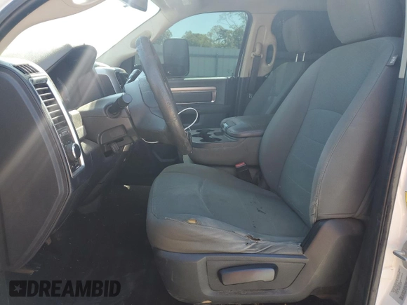 2017 Ram 2500 Big Horn with VIN 3C6UR5DLXHG725449, listed as a Copart auction lot 51876565 with 198,422 mi miles and Salvage title. Bid and sale history available at DreamBid. Image 7.