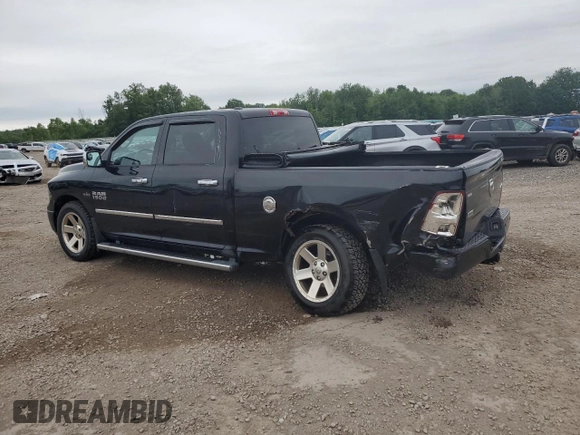 2013 Ram 1500 Tradesman with VIN 1C6RR7ST8DS721214, listed as a Copart auction lot 62301185 with 113,382 mi miles and Salvage title. Bid and sale history available at DreamBid. Image 2.