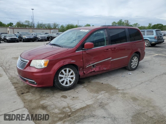 2014 Chrysler Town & Country Touring z VIN 2C4RC1BG4ER343289, wystawiony jako Copart lot #56575575 z przebiegiem 180 403 mil mil oraz Szkoda całkowita • Salvage title. Historia ofert i sprzedaży dostępna na DreamBid. Obrazek 1.