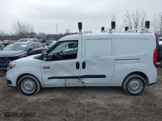 2022 Ram ProMaster City Cargo Van Tradesman with VIN ZFBHRFAB6N6Y48337, listed as a IAAI auction lot 41701080 with 25,488 mi miles. Bid and sale history available at carsss.com. Image 14.