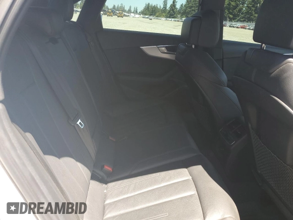 2017 Audi A4 Premium Plus with VIN WAUENAF4XHN021277, listed as a Copart auction lot 62783645 with 66,639 mi miles and Salvage title. Bid and sale history available at DreamBid. Image 10.