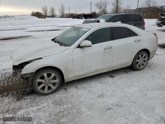 2015 Cadillac ATS Sedan Standard AWD with VIN 1G6AG5RXXF0123216, listed as a Copart auction lot 42912115 with 209,107 mi miles and Salvage Title. Bid and sale history available at carsss.com. Image 1.