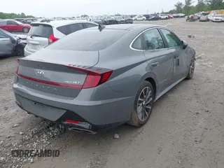 2022 Hyundai Sonata Limited z VIN KMHL34J23NA203604, wystawiony jako IAAI lot #42120512 z przebiegiem 55 529 mil mil oraz . Historia ofert i sprzedaży dostępna na DreamBid. Obrazek 4.