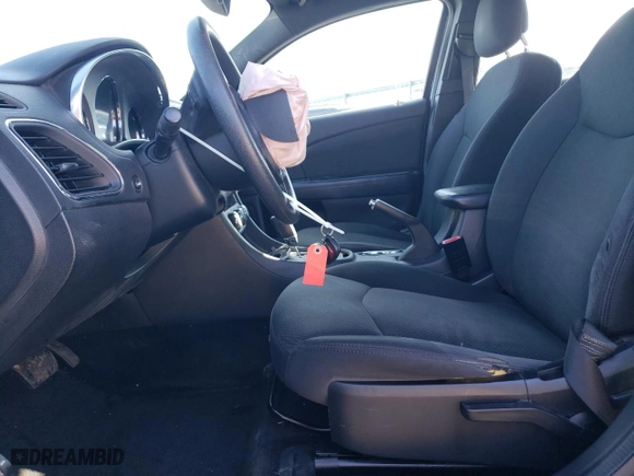 2012 Chrysler 200 LX with VIN 1C3CCBAB5CN178224, listed as a Copart auction lot 85596354 with 177,809 mi miles and Salvage Title. Bid and sale history available at carsss.com. Image 7.