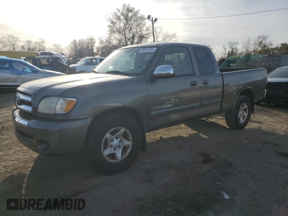 2003 Toyota Tundra SR5 with VIN 5TBBN44133S433911, listed as a Copart auction lot 80874784 with 209,267 mi miles and Clean Title. Bid and sale history available at carsss.com. Image 1.