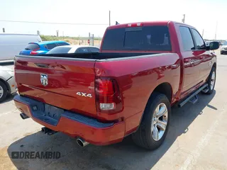 2015 Ram 1500 Sport with VIN 1C6RR7MTXFS684845, listed as a IAAI auction lot 42344613 with 157,941 mi miles and . Bid and sale history available at DreamBid. Image 4.
