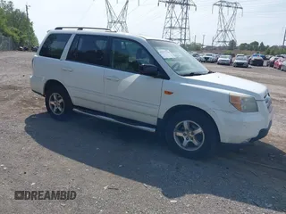 2007 Honda Pilot EX-L z VIN 5FNYF18677B024503, wystawiony jako IAAI lot #42257754 z przebiegiem 153 311 mil mil oraz . Historia ofert i sprzedaży dostępna na DreamBid. Obrazek 1.