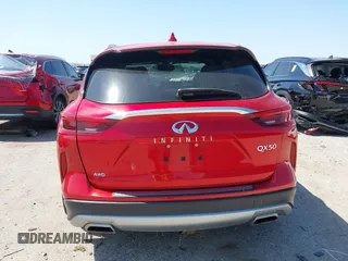 2021 Infiniti QX50 Autograph with VIN 3PCAJ5DB0MF111875, listed as a IAAI auction lot 42247848 with 27,418 mi miles and . Bid and sale history available at DreamBid. Image 17.