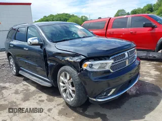 2016 Dodge Durango Citadel z VIN 1C4RDJEG4GC346942, wystawiony jako IAAI lot #42235211 z przebiegiem 89 142 mil mil oraz . Historia ofert i sprzedaży dostępna na DreamBid. Obrazek 1.
