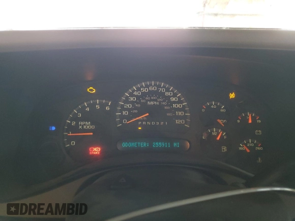 2006 Chevrolet Tahoe Z71 with VIN 1GNEC13T26R113291, listed as a Copart auction lot 49942905 with 255,911 mi miles and Salvage title. Bid and sale history available at DreamBid. Image 9.