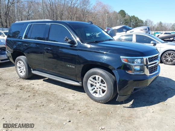 2018 Chevrolet Tahoe LT with VIN 1GNSCBKC7JR254859, listed as a IAAI auction lot 41620074 with 124,714 mi miles. Bid and sale history available at carsss.com. Image 1.