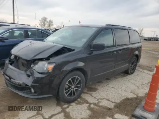 2016 Dodge Grand Caravan R/T with VIN 2C4RDGEG4GR196759, listed as a Copart auction lot 52667765 with 112,613 mi miles and Salvage Title. Bid and sale history available at DreamBid. Image 1.