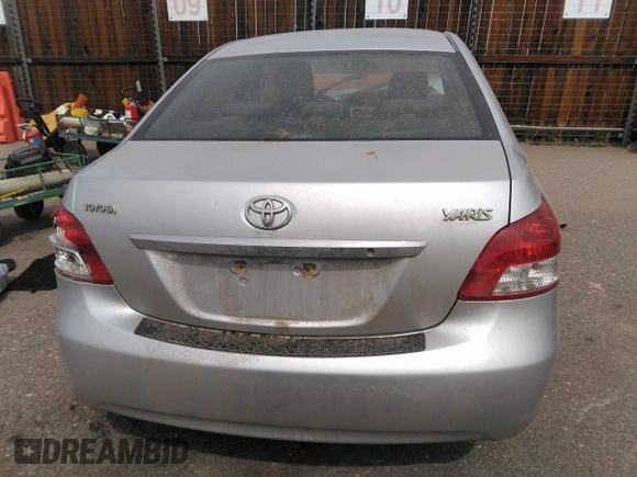 2007 Toyota Yaris with VIN JTDBT923571090567, listed as a IAAI auction lot 41838833 with Not Provided miles. Bid and sale history available at carsss.com. Image 16.
