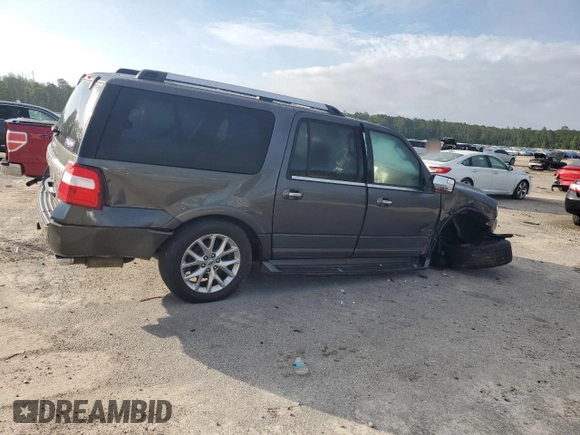 2017 Ford Expedition Max Limited с VIN 1FMJK1KT6HEA60970, выставлен на аукционе Copart как лот 56004965 с пробегом 132 137 миль миль и Списание • Salvage title. История ставок и продаж доступна на DreamBid. Изображение 3.