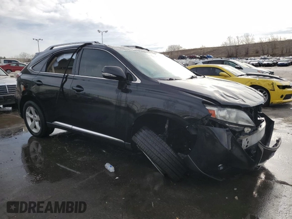 2011 Lexus RX 350 with VIN JTJBK1BA7B2013931, listed as a Copart auction lot 50087405 with 117,389 mi miles and Salvage Title. Bid and sale history available at DreamBid. Image 4.