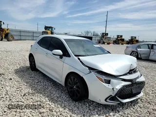 2024 Toyota Corolla Hatchback XSE with VIN JTNC4MBE1R3227741, listed as a Copart auction lot 48953725 with 0 mi miles and Salvage Title. Bid and sale history available at carsss.com. Image 10.