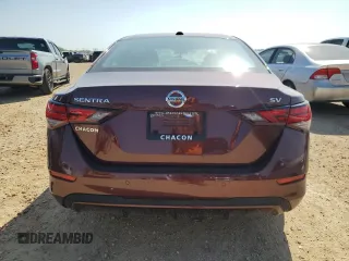 2023 Nissan Sentra SV z VIN 3N1AB8CV9PY316388, wystawiony jako Copart lot #50503465 z przebiegiem 29 697 mil mil oraz Szkoda całkowita • Salvage title. Historia ofert i sprzedaży dostępna na DreamBid. Obrazek 6.