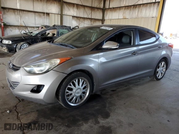 2011 Hyundai Elantra GLS with VIN 5NPDH4AE2BH019084, listed as a Copart auction lot 54944995 with 240,202 mi miles and Clean Title. Bid and sale history available at carsss.com. Image 1.