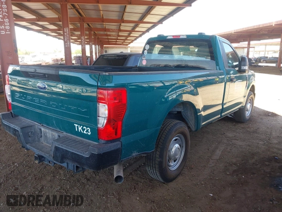 2021 Ford F-250 XL with VIN 1FTBF2A67MEC63116, listed as a IAAI auction lot 42512906 with Not provided miles and . Bid and sale history available at DreamBid. Image 4.