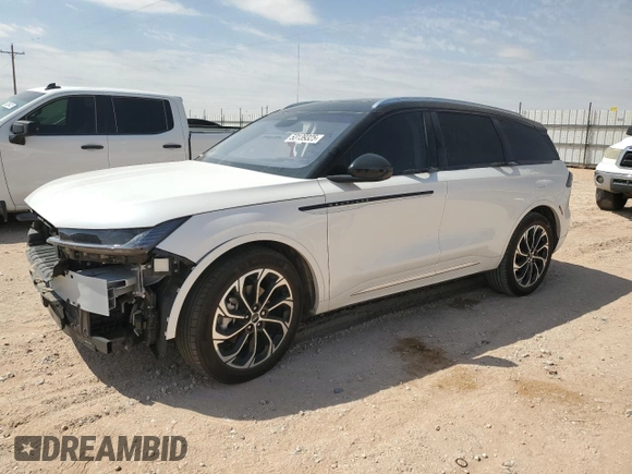 2024 Lincoln Nautilus Reserve with VIN 5LMPJ8KA1RJ838957, listed as a Copart auction lot 53139325 with 11,326 mi miles and Salvage title. Bid and sale history available at DreamBid. Image 1.