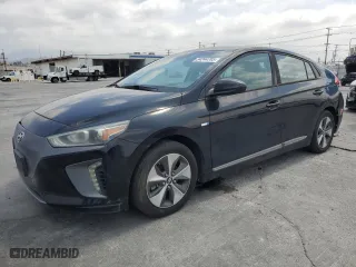 2017 Hyundai Ioniq Electric with VIN KMHC75LH1HU009040, listed as a Copart auction lot 54244705 with 210,885 mi miles and Salvage Title. Bid and sale history available at carsss.com. Image 1.