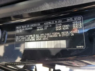 2024 Volvo S60 Plus Dark Theme with VIN 7JRL12FL2RG291095, listed as a Copart auction lot 56045645 with 48,162 mi miles and Salvage title. Bid and sale history available at DreamBid. Image 13.