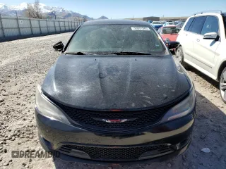 2015 Chrysler 200 S with VIN 1C3CCCBG0FN599451, listed as a Copart auction lot 50691965 with 165,464 mi miles and Salvage Title. Bid and sale history available at DreamBid. Image 5.