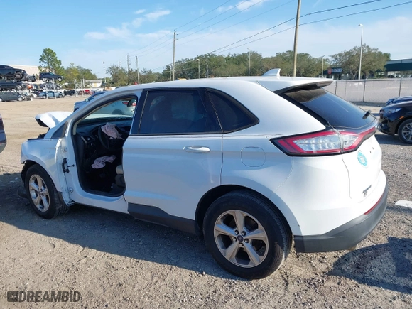 2015 Ford Edge SE with VIN 2FMTK3G81FBB37553, listed as a IAAI auction lot 41316586 with 1 mi miles. Bid and sale history available at carsss.com. Image 14.