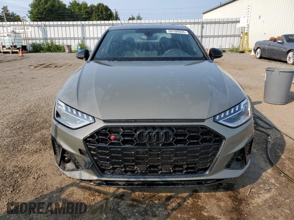 2023 Audi S4 Prestige with VIN WAUC4AF46PA050677, listed as a Copart auction lot 69100594 with 31,643 mi miles and Salvage Title. Bid and sale history available at carsss.com. Image 5.