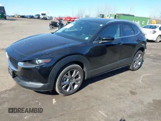 2024 Mazda CX-30 S Carbon Edition with VIN 3MVDMBCM4RM607530, listed as a IAAI auction lot 41796426 with 3,715 mi miles and . Bid and sale history available at DreamBid. Image 19.