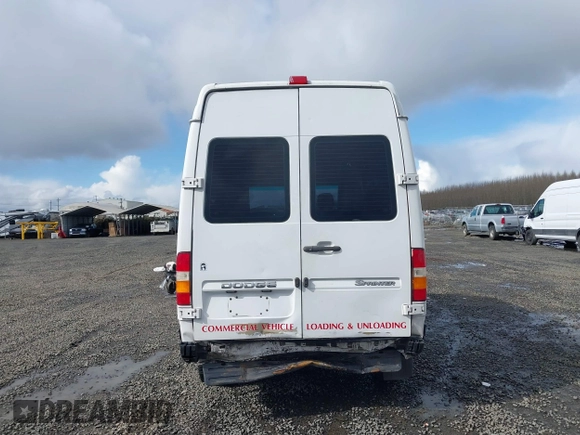 2005 Dodge Sprinter with VIN WD0PD644355798997, listed as a IAAI auction lot 41763328 with 227,692 mi miles and . Bid and sale history available at DreamBid. Image 16.