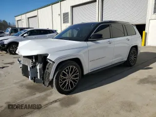 2021 Jeep Grand Cherokee Summit Reserve с VIN 1C4RJKET1M8154372, выставлен на аукционе Copart как лот 85421234 с пробегом 75 531 миль миль и Списание • Salvage title. История ставок и продаж доступна на DreamBid. Изображение 1.