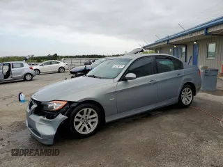2006 BMW 3 Series 325i with VIN WBAVB17576NK31882, listed as a Copart auction lot 51214675 with 167,135 mi miles and Salvage Title. Bid and sale history available at carsss.com. Image 1.