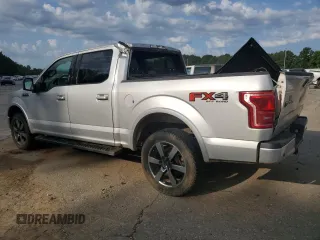 2017 Ford F-150 XL with VIN 1FTEW1EF6HKC22114, listed as a Copart auction lot 60992865 with 100,575 mi miles and Salvage title. Bid and sale history available at DreamBid. Image 2.