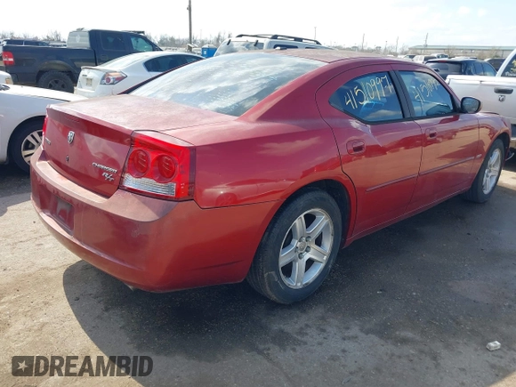 2009 Dodge Charger R/T with VIN 2B3KA53T89H573148, listed as a IAAI auction lot 41510997 with 261,248 mi miles. Bid and sale history available at carsss.com. Image 4.