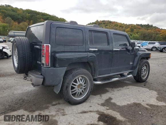 2006 Hummer H3 with VIN 5GTDN136968195060, listed as a Copart auction lot 76206994 with 205,939 mi miles and Salvage Title. Bid and sale history available at carsss.com. Image 3.