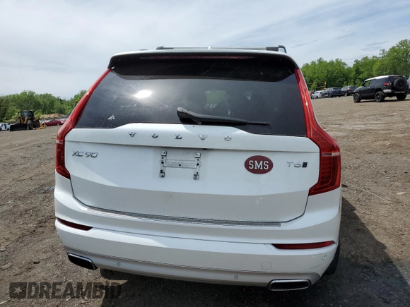 2017 Volvo XC90 Momentum z VIN YV4A22PK7H1114064, wystawiony jako Copart lot #58829035 z przebiegiem 65 938 mil mil oraz Szkoda całkowita • Salvage title. Historia ofert i sprzedaży dostępna na DreamBid. Obrazek 6.