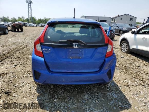 2017 Honda Fit LX with VIN 3HGGK5H57HM710366, listed as a Copart auction lot 60671405 with 118,188 mi miles and Salvage title. Bid and sale history available at DreamBid. Image 6.