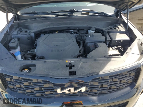 2022 Kia Telluride SX with VIN 5XYP5DHCXNG212623, listed as a Copart auction lot 50203915 with 30,950 mi miles and Salvage title. Bid and sale history available at DreamBid. Image 12.