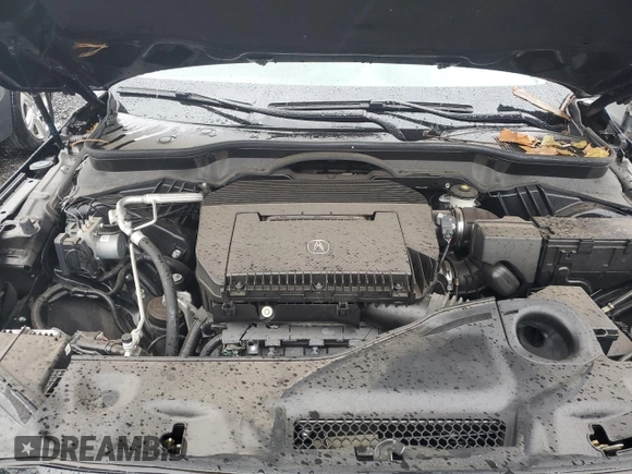 2023 Acura MDX with VIN 5J8YE1H36PL028064, listed as a Copart auction lot 81666304 with 16,586 mi miles and Salvage Title. Bid and sale history available at carsss.com. Image 12.
