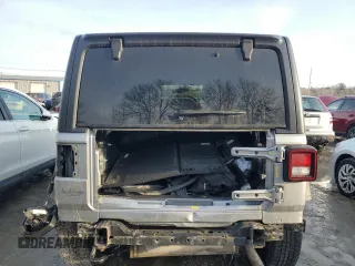 2018 Jeep Wrangler Unlimited Sport z VIN 1C4HJXDN0JW302837, wystawiony jako Copart lot #46253145 z przebiegiem 62 256 mil mil oraz Szkoda całkowita • Salvage title. Historia ofert i sprzedaży dostępna na DreamBid. Obrazek 6.