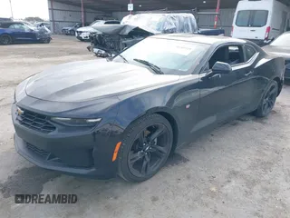 2019 Chevrolet Camaro 1LS with VIN 1G1FB1RX8K0122515, listed as a IAAI auction lot 41461519 with 118,339 mi miles. Bid and sale history available at carsss.com. Image 2.